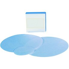 Filtres quantitatifs applicatifs disques à plat sans cendre, dégraissés