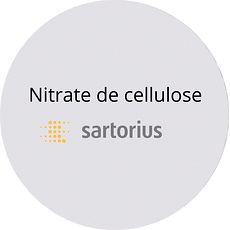 Membranes SARTORIUS® en Nitrate de cellulose