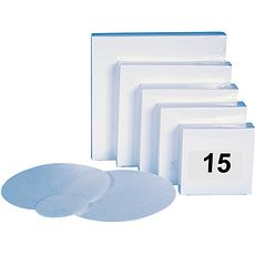 Papiers-filtres quantitatifs, disques à plat sans cendre