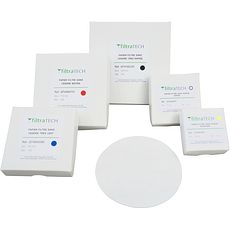 Papiers-filtres quantitatifs épais, disques à plat sans cendre