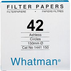 Papiers-filtres quantitatifs Whatman®, disques à plat	