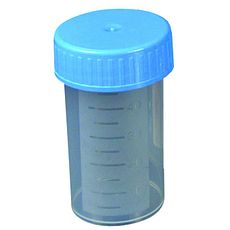 Flacons 60 ml gradués en polypropylène