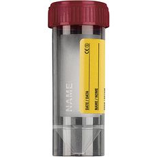 Flacons de prélèvement URINTAINER® 30 ml, avec étiquette