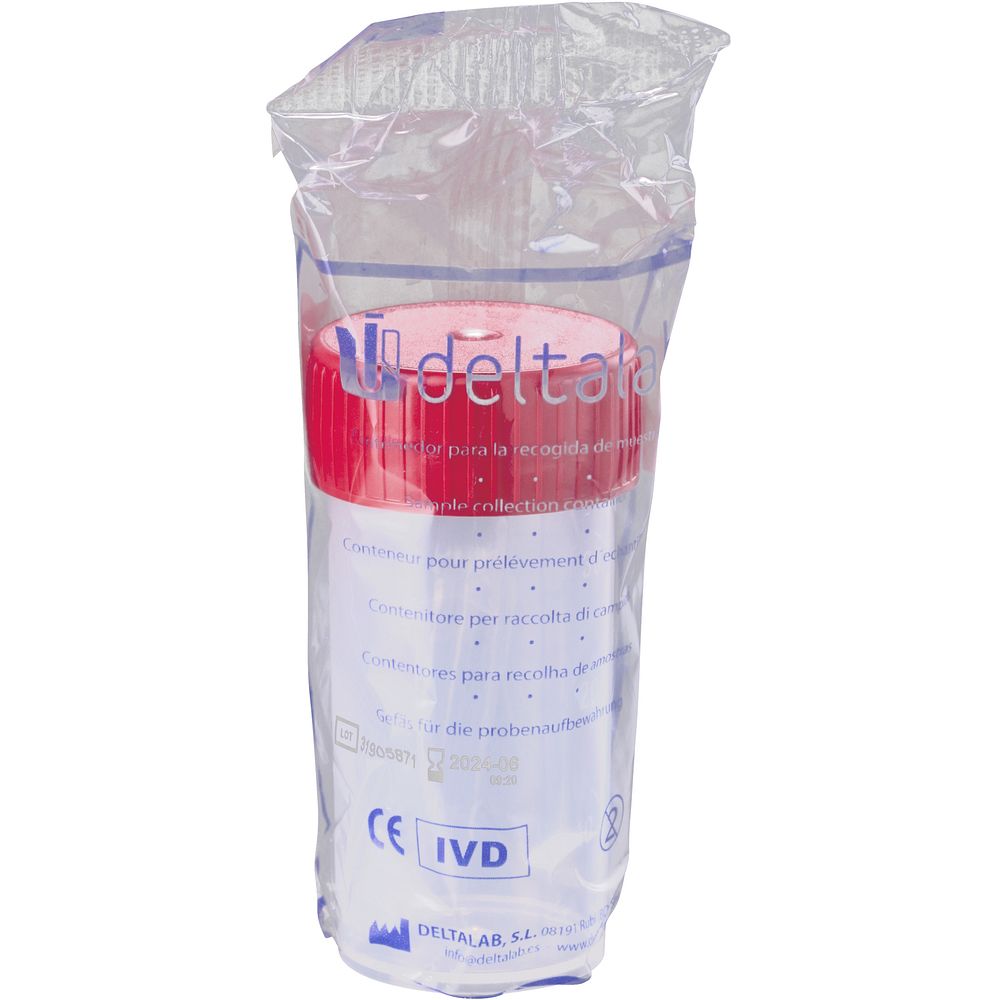 Flacons de prélèvement 30 à 200&nbspml en polypropylène