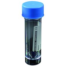 Flacons universels 25 mlavec étiquetteen polystyrène