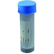 Flacons universels 25 ml avec étiquette en polypropylène