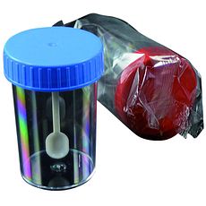Flacons pour coprologie 60 ml en polystyrène