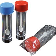 Flacons pour coprologie 25 ml en polystyrène