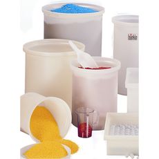 Réservoirs ronds en polyéthylène LDPE blanc