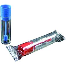 Flacons pour coprologie 18 ml avec couvercle à pression