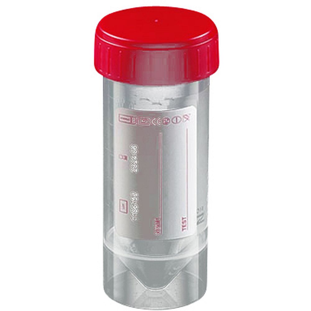 Flacons de prélèvement 30 à 200&nbspml en polypropylène