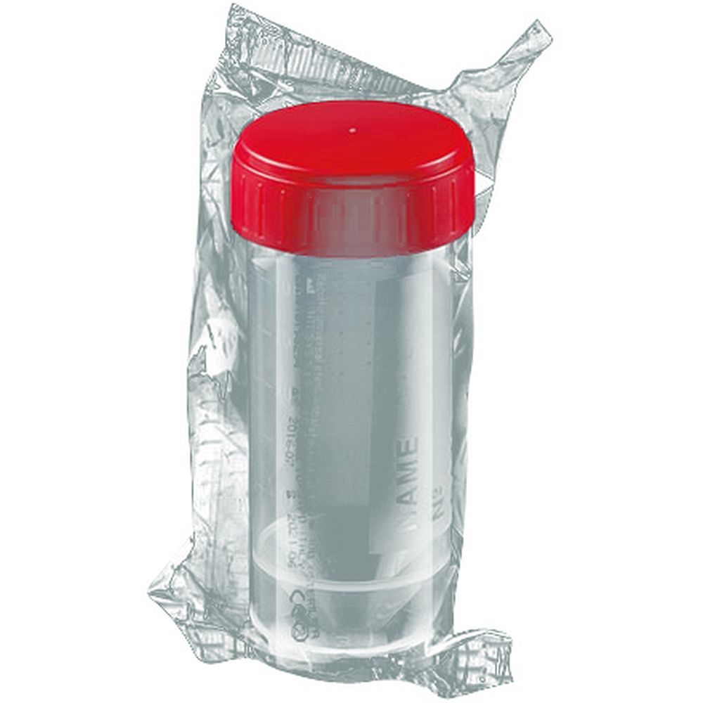 Flacons de prélèvement 30 à 200&nbspml en polypropylène