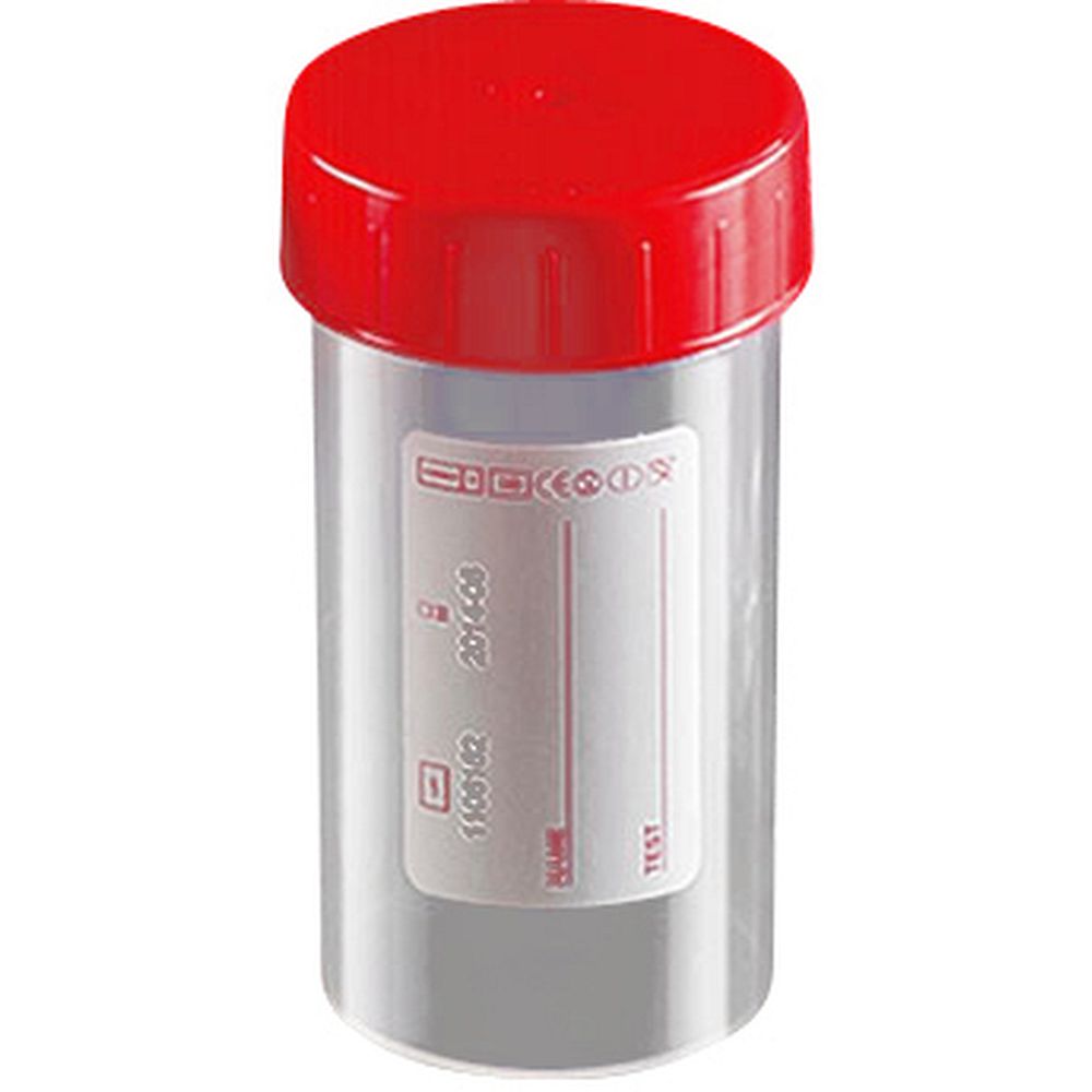 Flacons de prélèvement 30 à 200&nbspml en polypropylène