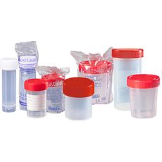 Flacons de prélèvement 30 à 200 ml en polypropylène