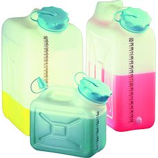 Récipients de stockage et de distribution en polyéthylène HDPE
