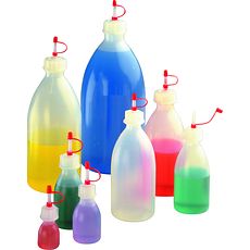 Flacons compte-gouttes en polyéthylène LDPE