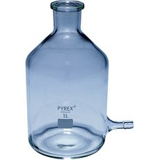 Bonbonnes col lisse sortie latérale olive , PYREX®