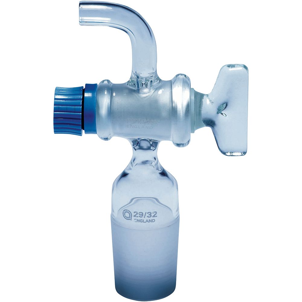 Bonbonnes col lisse sortie latérale rodée , PYREX®