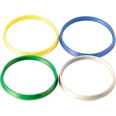 Bagues anti-goutte pour flacons ISO