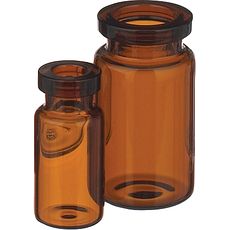 Flacons à sérum col large verre ambré Wheaton®