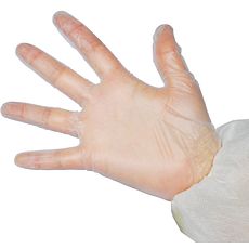 Gants vinyle non poudrés