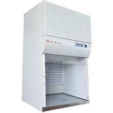 Hottes filtrantes à recirculation d'air filtré à guillotine motorisée pour produits chimiques