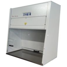Hottes filtrantes à recirculation d'air filtré à guillotine manuelle pour produits chimiques