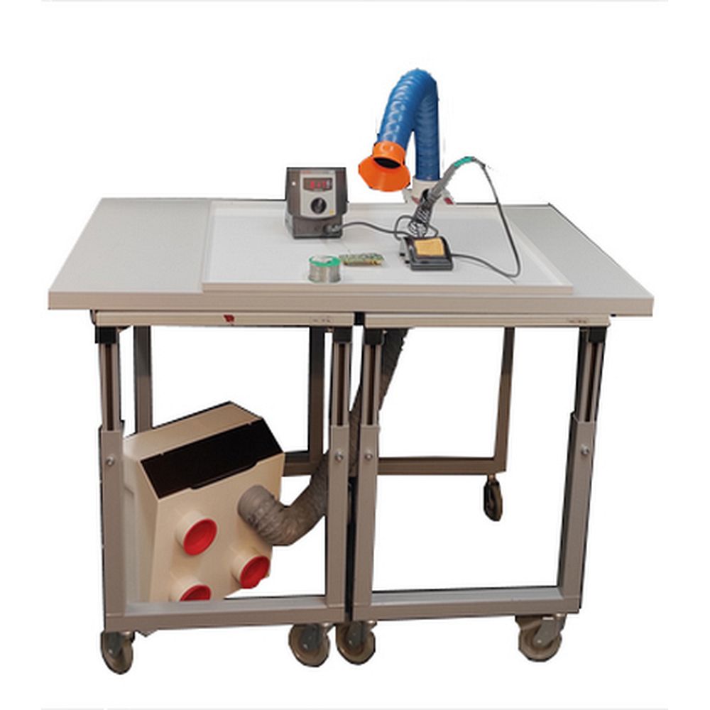 Caisson d'aspiration multipostes Platine aspirante