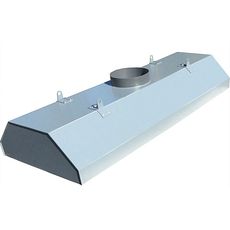 Hottes centrales en PVC