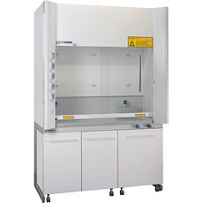 Sorbonnes sur piètement en 'C', classe M1 - M0 - PVC