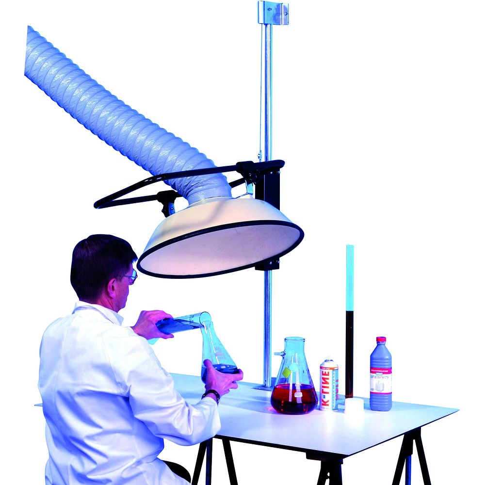 Hotte aspirante circulaire orientable