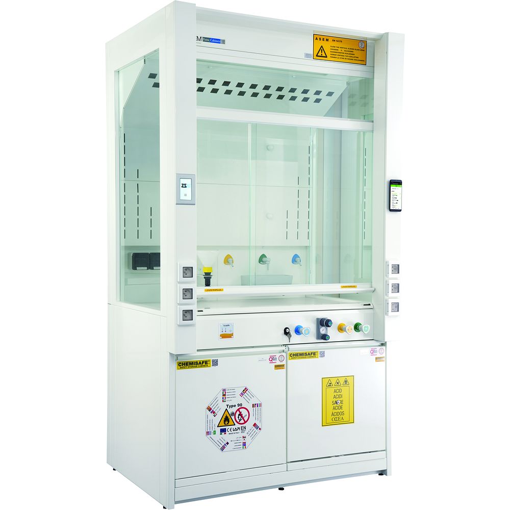 Sorbonnes autoportantes kristal classe M0