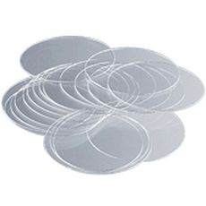Lamelles couvre-objet hydrophobes rondes en verre borosilicaté SCHOTT D 263® M