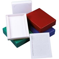 Boîte de rangement pour 25 lames en polystyrène