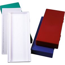 Boîte de rangement pour 50 lames en polystyrène