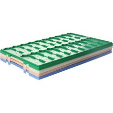 Plateaux en plastique pour observation de lames