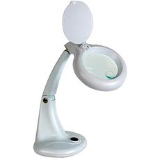 Lampe-loupe articulée tube néon circulaire 12 W