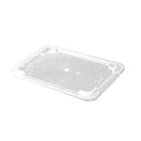 Bacs plats en ABS transparent