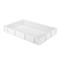 Bacs en polyéthylène HDPE blanc
