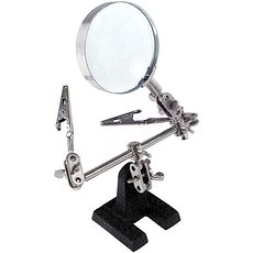 Loupe 3ème main 2 pinces articulées