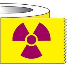 Rubans adhésifs indicateurs de matières radioactives