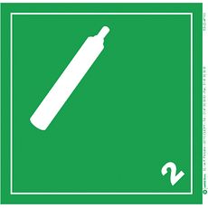 Etiquettes pictogrammes transport - Gaz sous pression