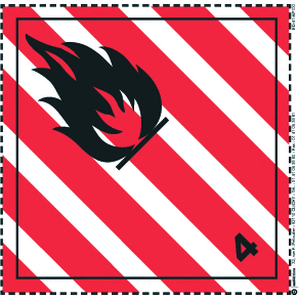 Etiquettes pictogrammes transport - Produits inflammables