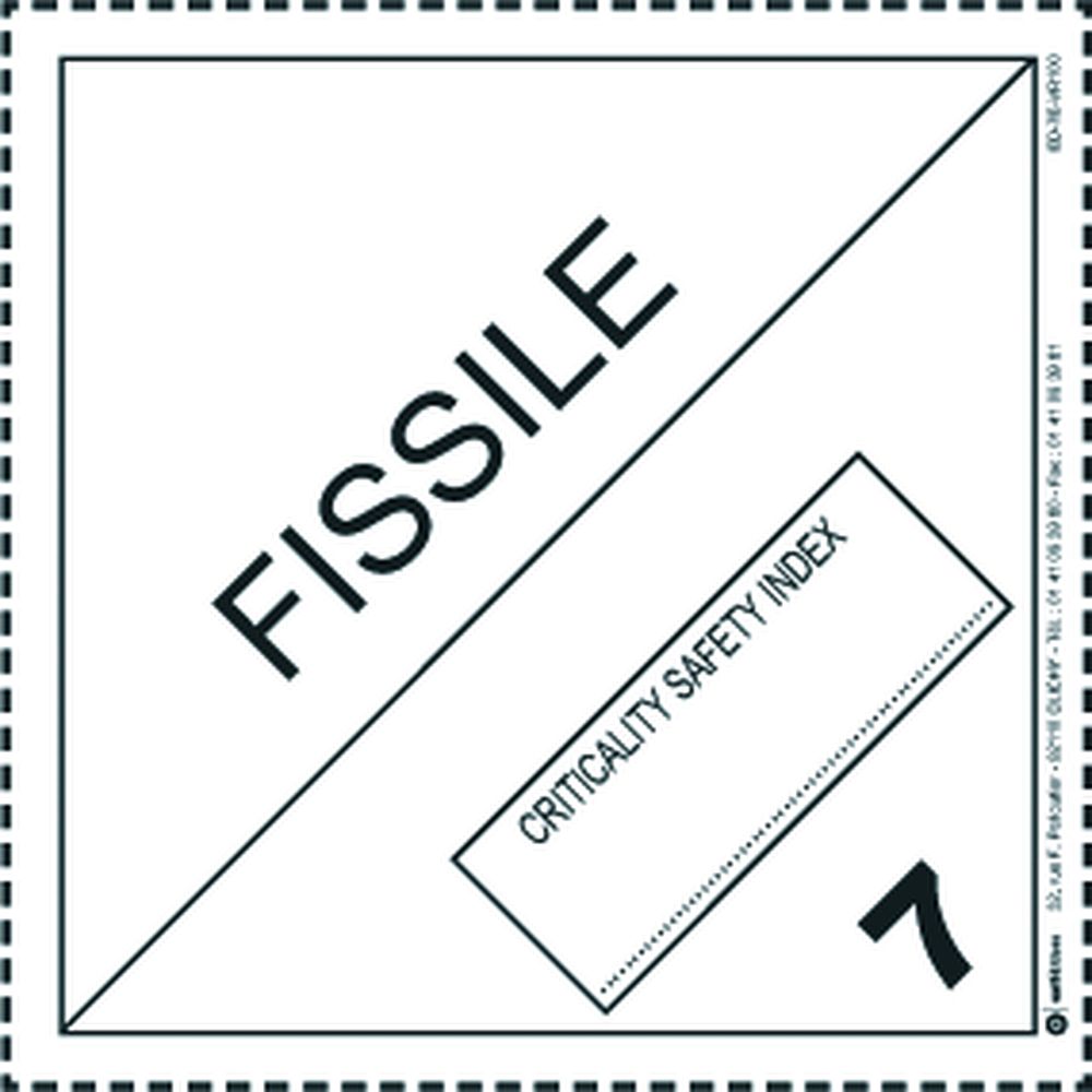 Etiquettes pictogrammes transport - Produits radioactifs