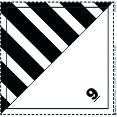 Etiquettes pictogrammes transport - Dangers neutres