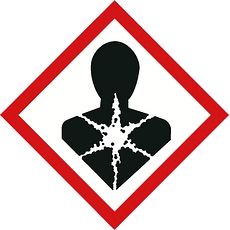 Etiquettes CLP / SGH résistantes - Risque pour la santé