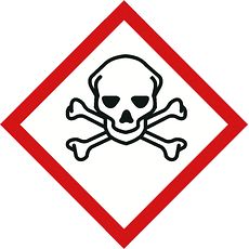 Etiquettes CLP / SGH résistantes - Toxicité grave