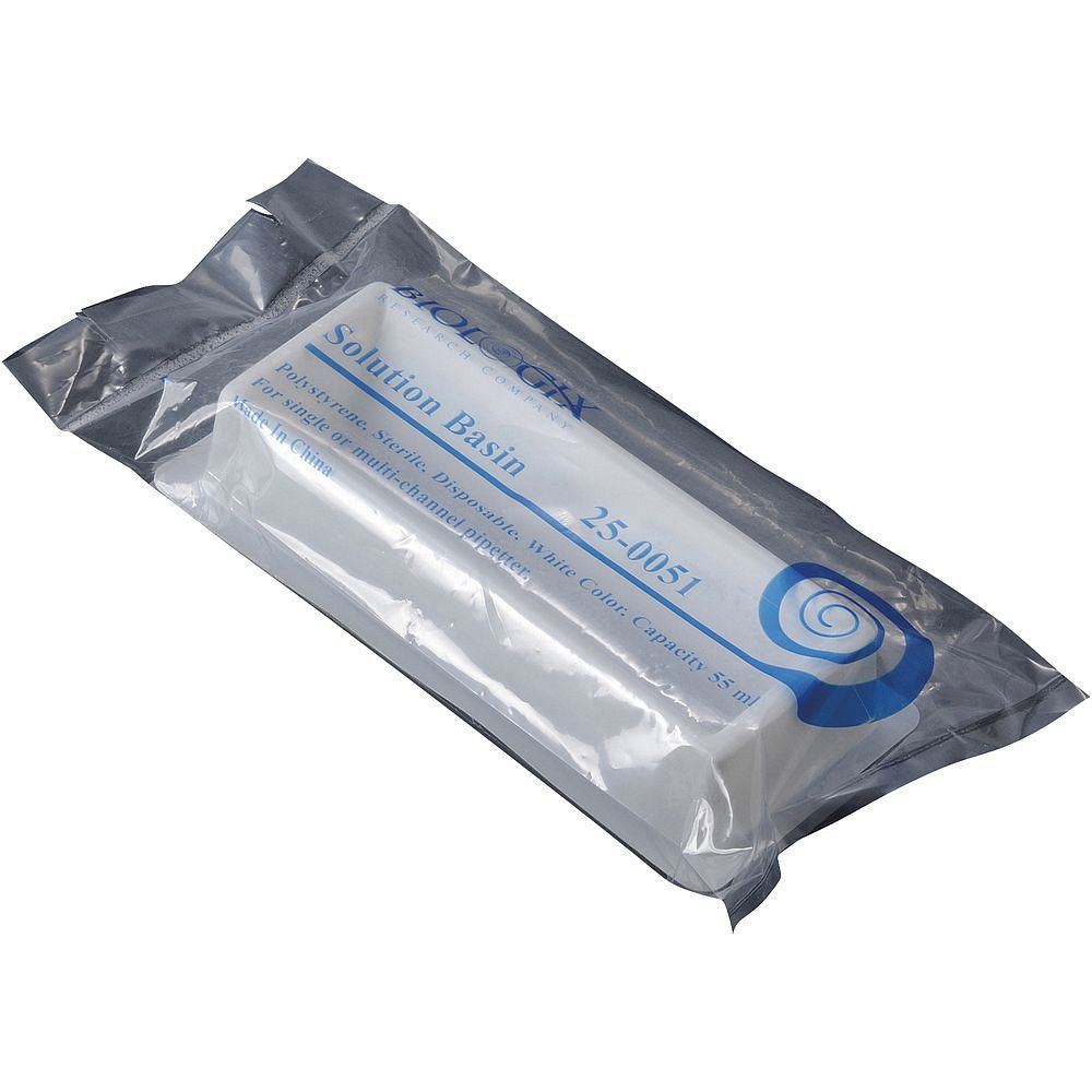Réservoirs à réactif stériles 55&nbspml