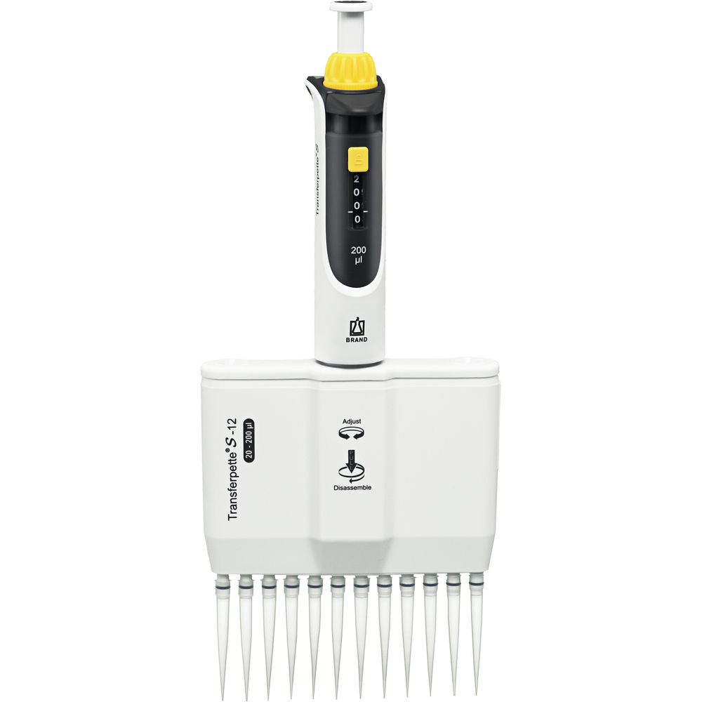 Micropipettes multicanaux Transferpette®S 
volume variable