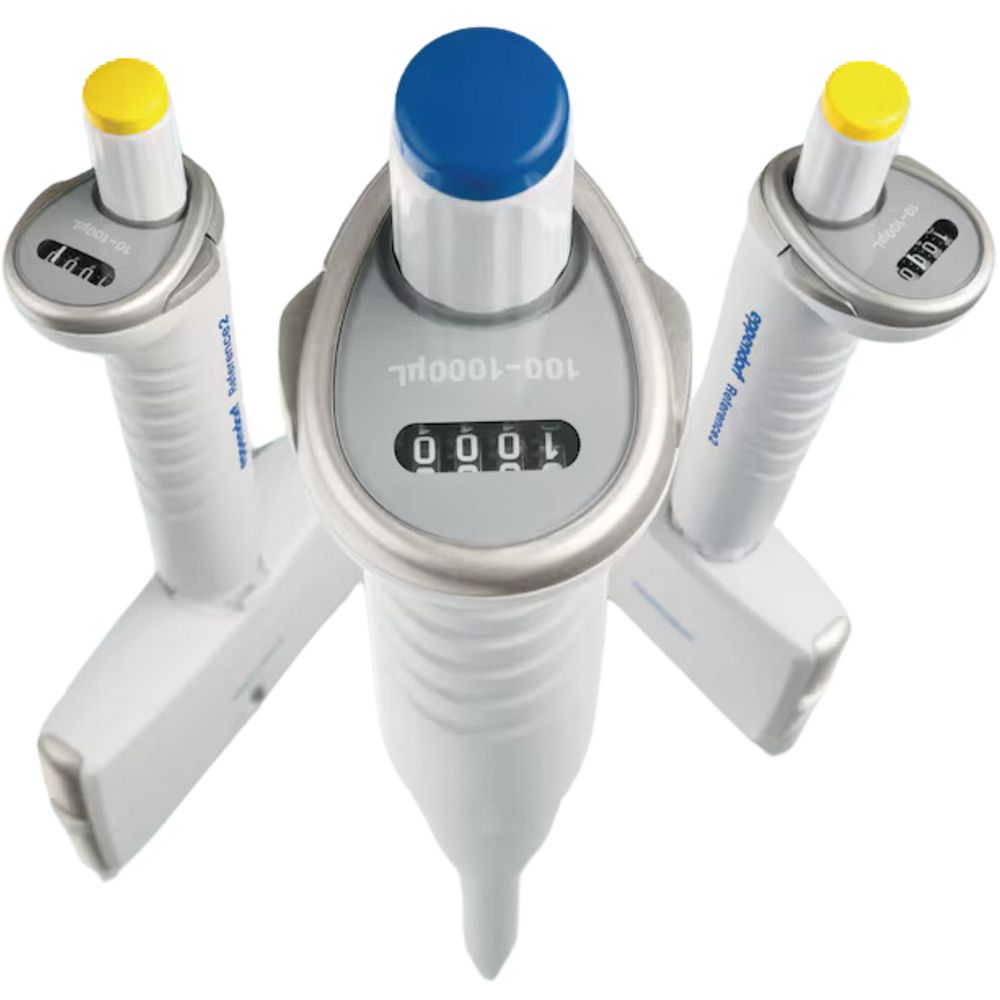 Micropipettes mécaniques Eppendorf Reference® 2 à volume variable